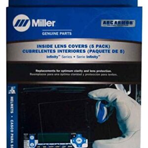 miller lente digital infinity para casco, interior (paquete de 5)